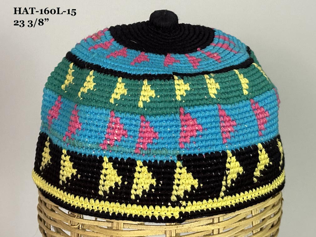 Large Size Woven Cotton African Kufi Men's Hat