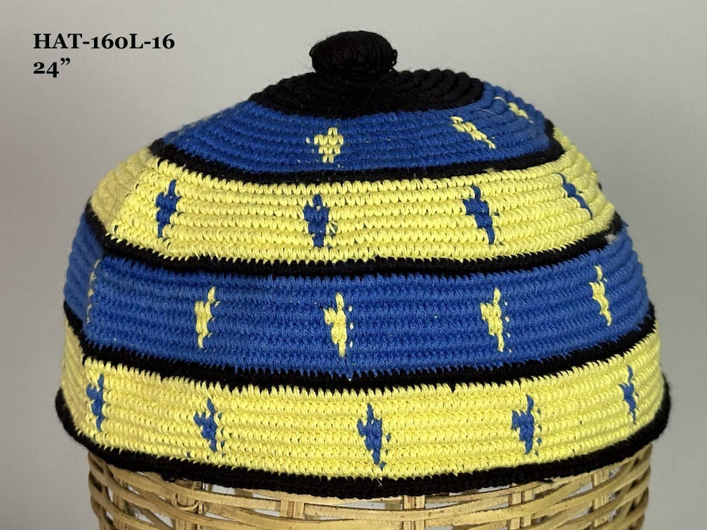 Large Size Woven Cotton African Kufi Men's Hat