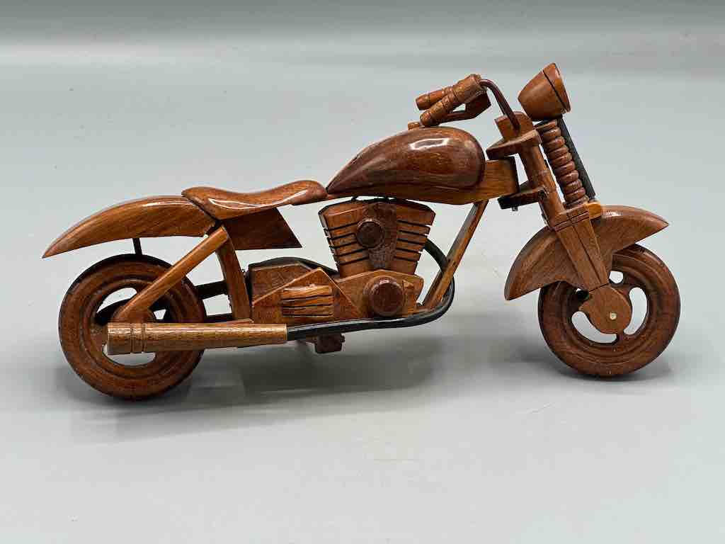 Handmade Wooden Toy Motorcycle - Vietnam