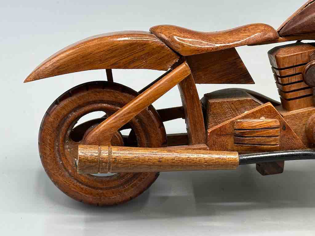 Handmade Wooden Toy Motorcycle - Vietnam
