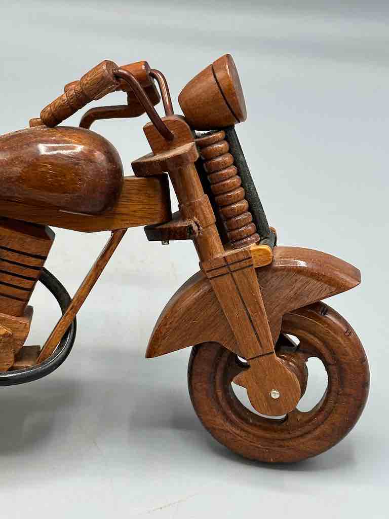 Handmade Wooden Toy Motorcycle - Vietnam