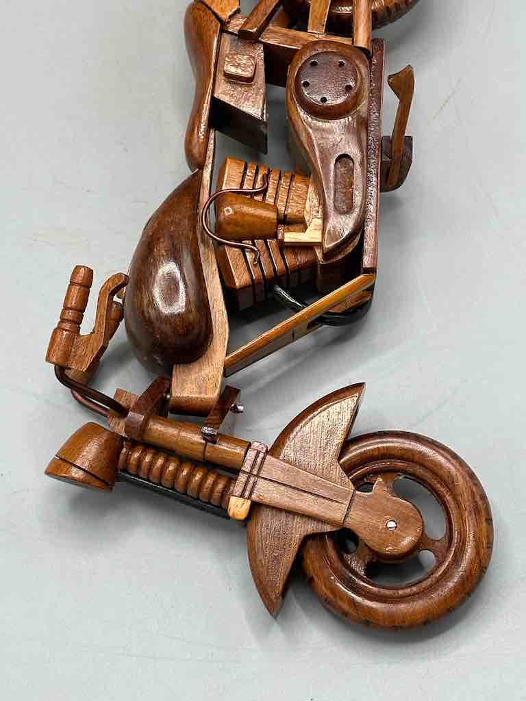 Handmade Wooden Toy Motorcycle - Vietnam
