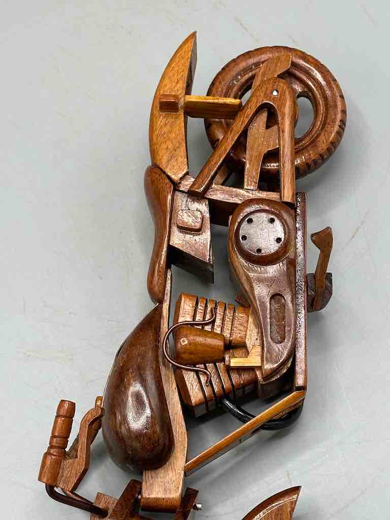 Handmade Wooden Toy Motorcycle - Vietnam