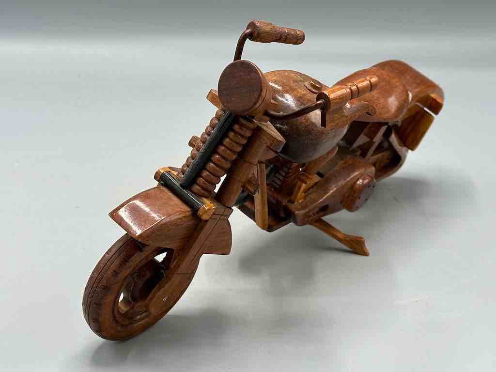 Handmade Wooden Toy Motorcycle - Vietnam