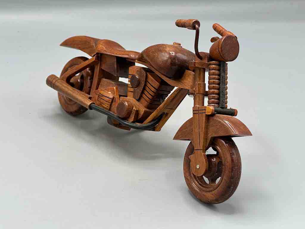 Handmade Wooden Toy Motorcycle - Vietnam