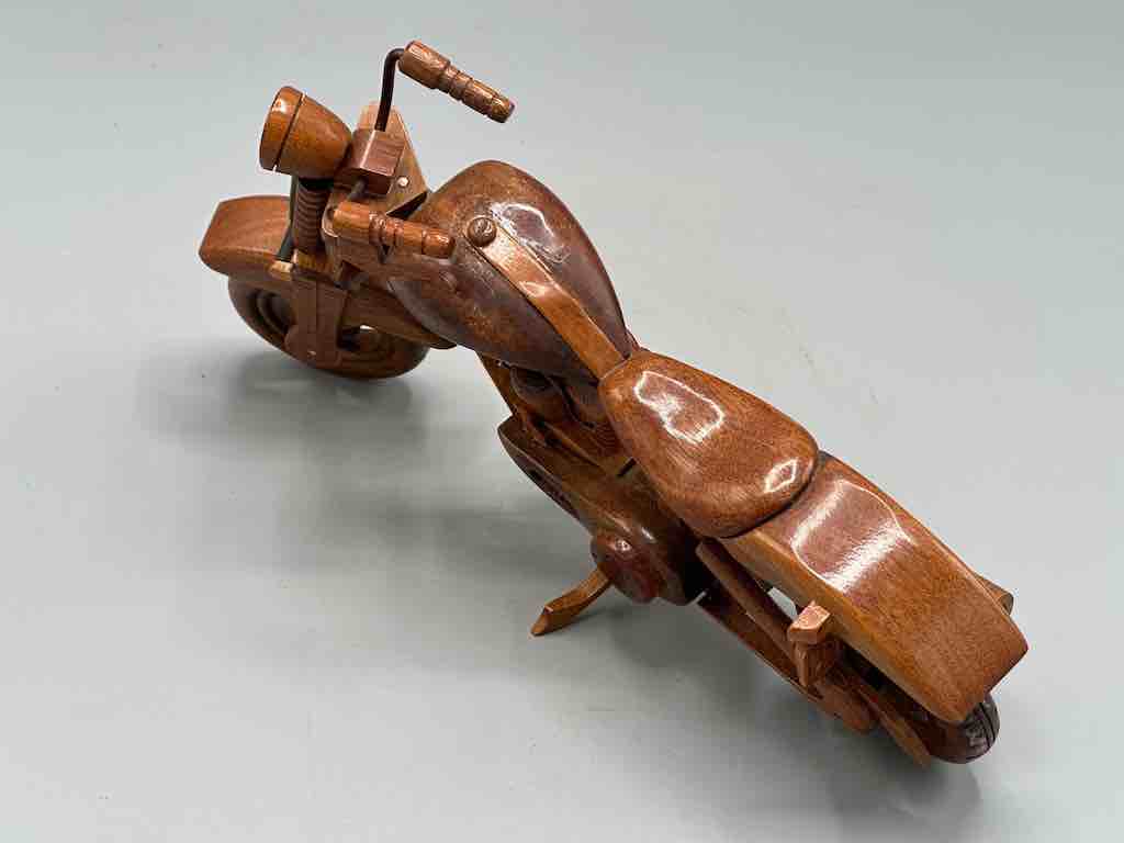 Handmade Wooden Toy Motorcycle - Vietnam
