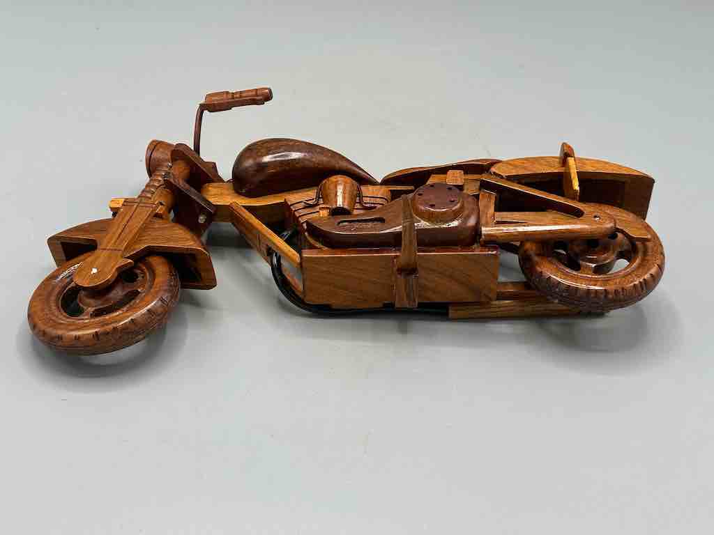 Handmade Wooden Toy Motorcycle - Vietnam