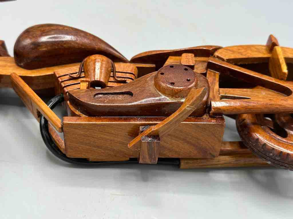 Handmade Wooden Toy Motorcycle - Vietnam