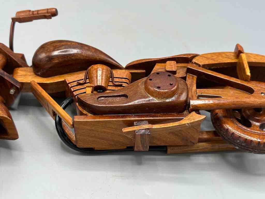 Handmade Wooden Toy Motorcycle - Vietnam