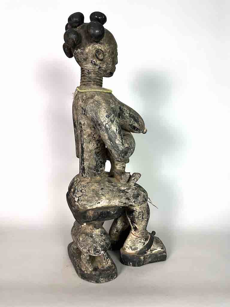 Ashanti Mother and Child Spirit Statue | 28"