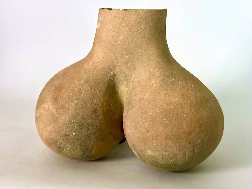Vintage Mumuye Twin Pot Old Pottery - Nigeria