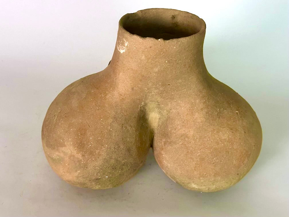 Vintage Mumuye Twin Pot Old Pottery - Nigeria