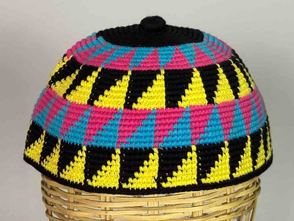 Large Size Woven Cotton African Kufi Men's Hat