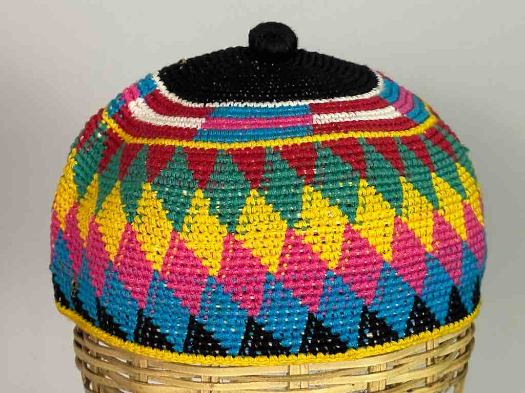 Large Size Woven Cotton African Kufi Men's Hat