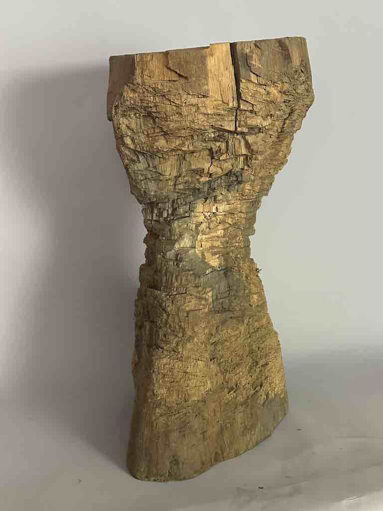 African Woodblock Stool Transformational & Sculptural- Ivory Coast