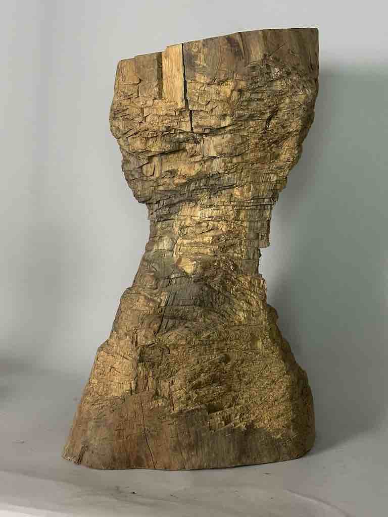 African Woodblock Stool Transformational & Sculptural- Ivory Coast