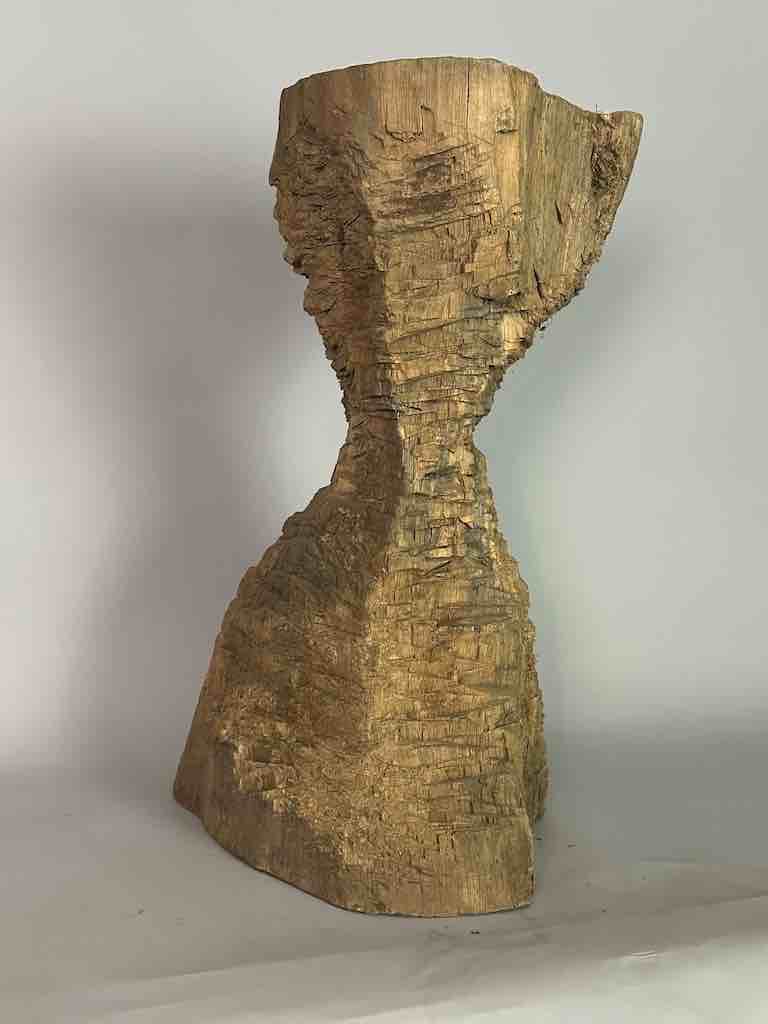 African Woodblock Stool Transformational & Sculptural- Ivory Coast
