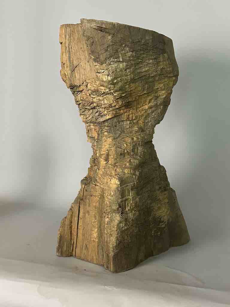 African Woodblock Stool Transformational & Sculptural- Ivory Coast