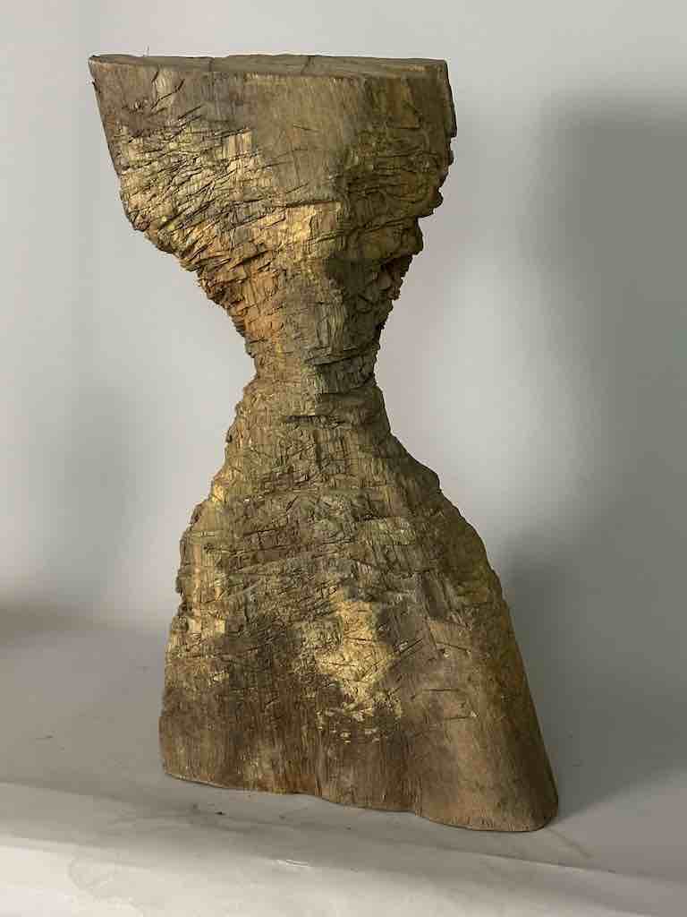African Woodblock Stool Transformational & Sculptural- Ivory Coast