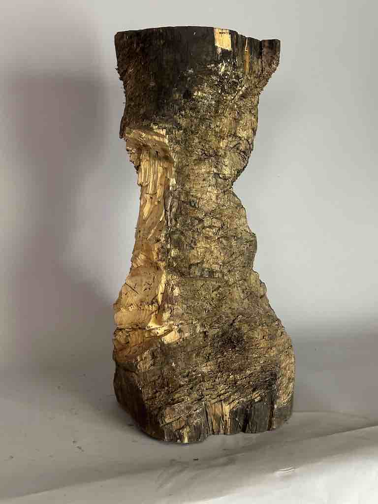 African Woodblock Stool Transformational & Sculptural- Ivory Coast