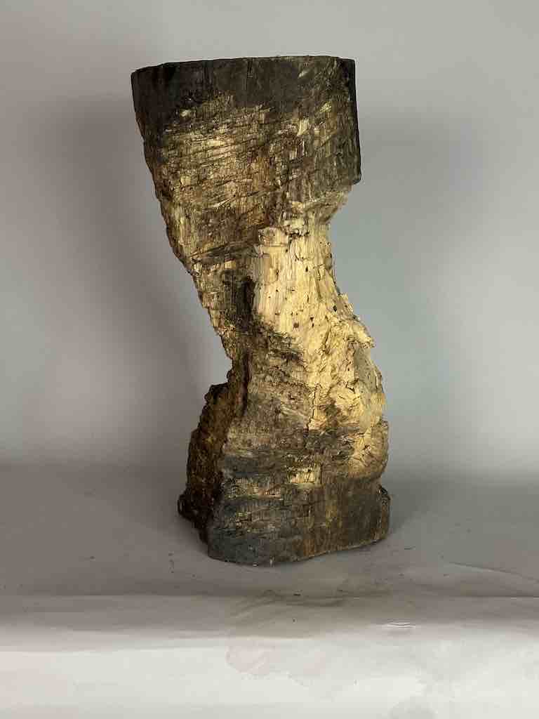 African Woodblock Stool Transformational & Sculptural- Ivory Coast
