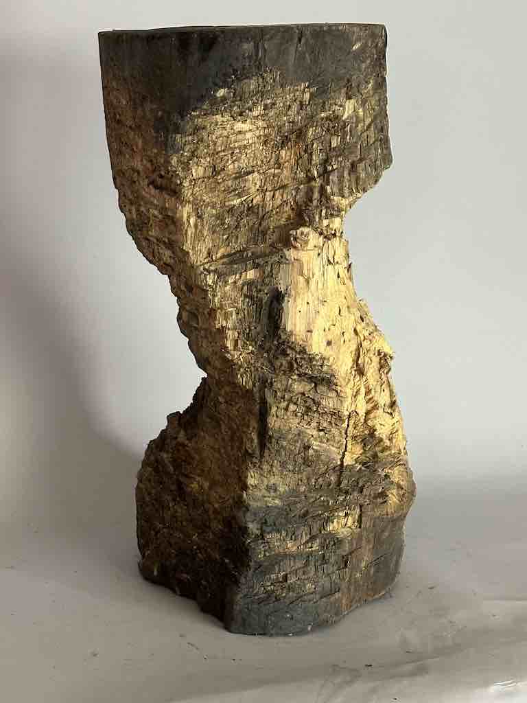 African Woodblock Stool Transformational & Sculptural- Ivory Coast