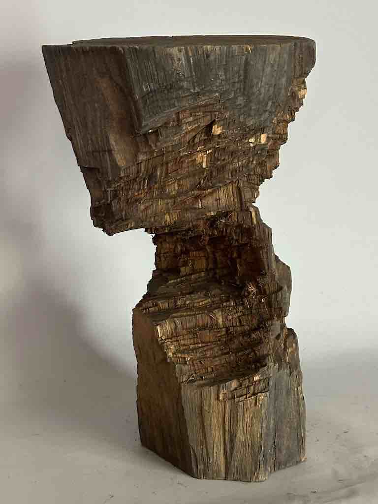 African Woodblock Stool Transformational & Sculptural- Ivory Coast