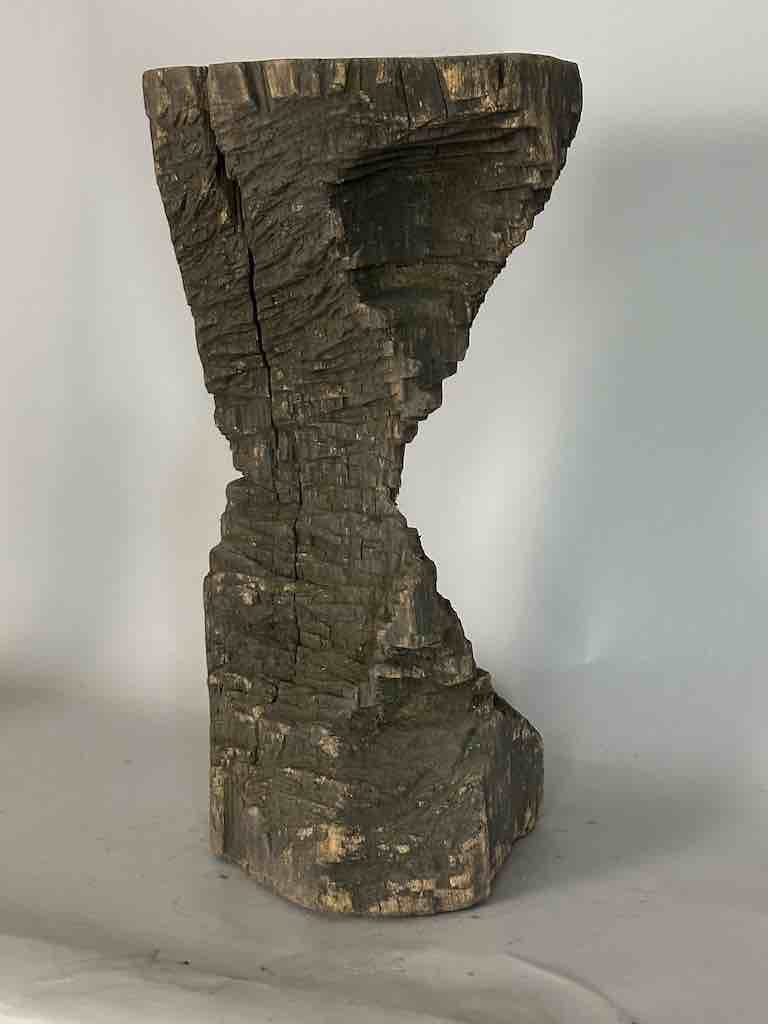 African Woodblock Stool Transformational & Sculptural- Ivory Coast