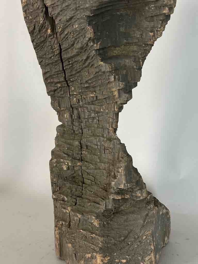 African Woodblock Stool Transformational & Sculptural- Ivory Coast