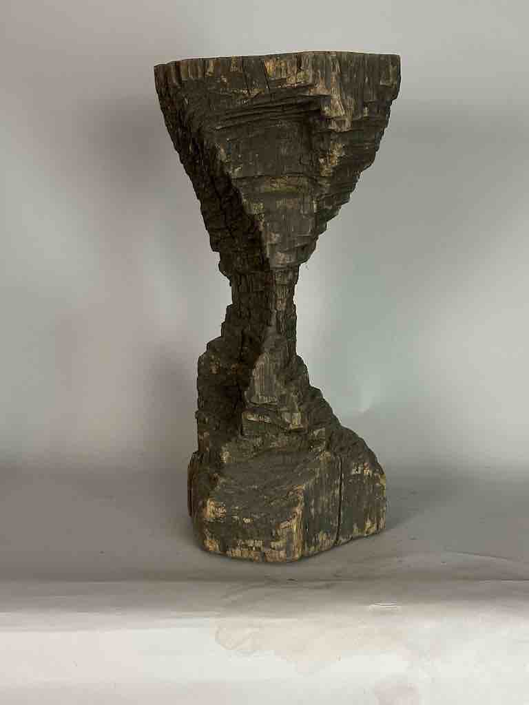 African Woodblock Stool Transformational & Sculptural- Ivory Coast