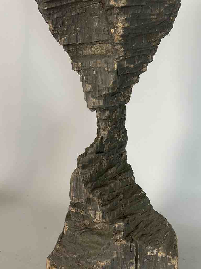 African Woodblock Stool Transformational & Sculptural- Ivory Coast
