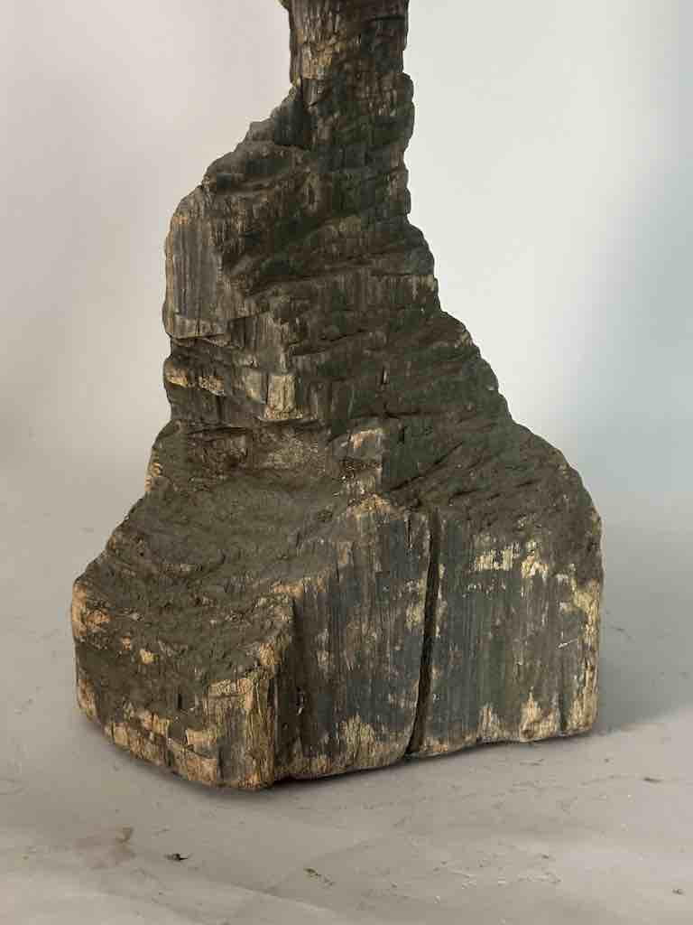 African Woodblock Stool Transformational & Sculptural- Ivory Coast