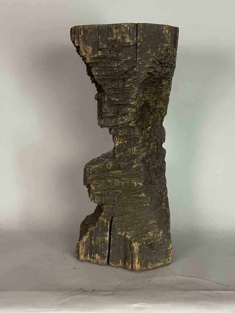 African Woodblock Stool Transformational & Sculptural- Ivory Coast