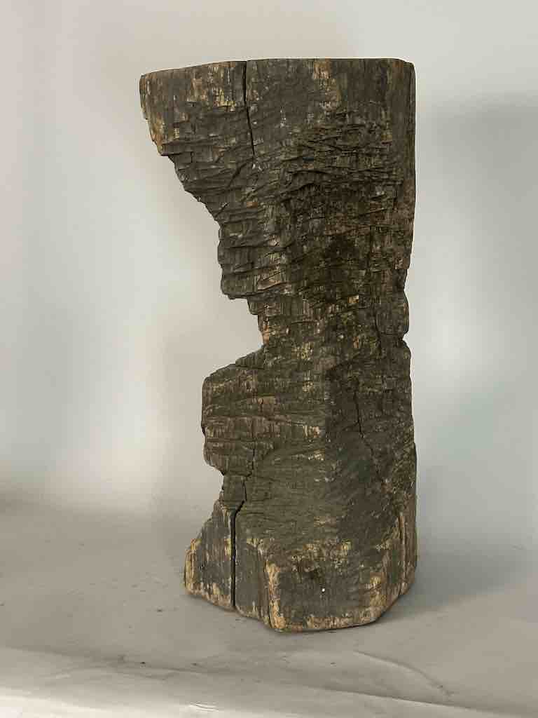 African Woodblock Stool Transformational & Sculptural- Ivory Coast