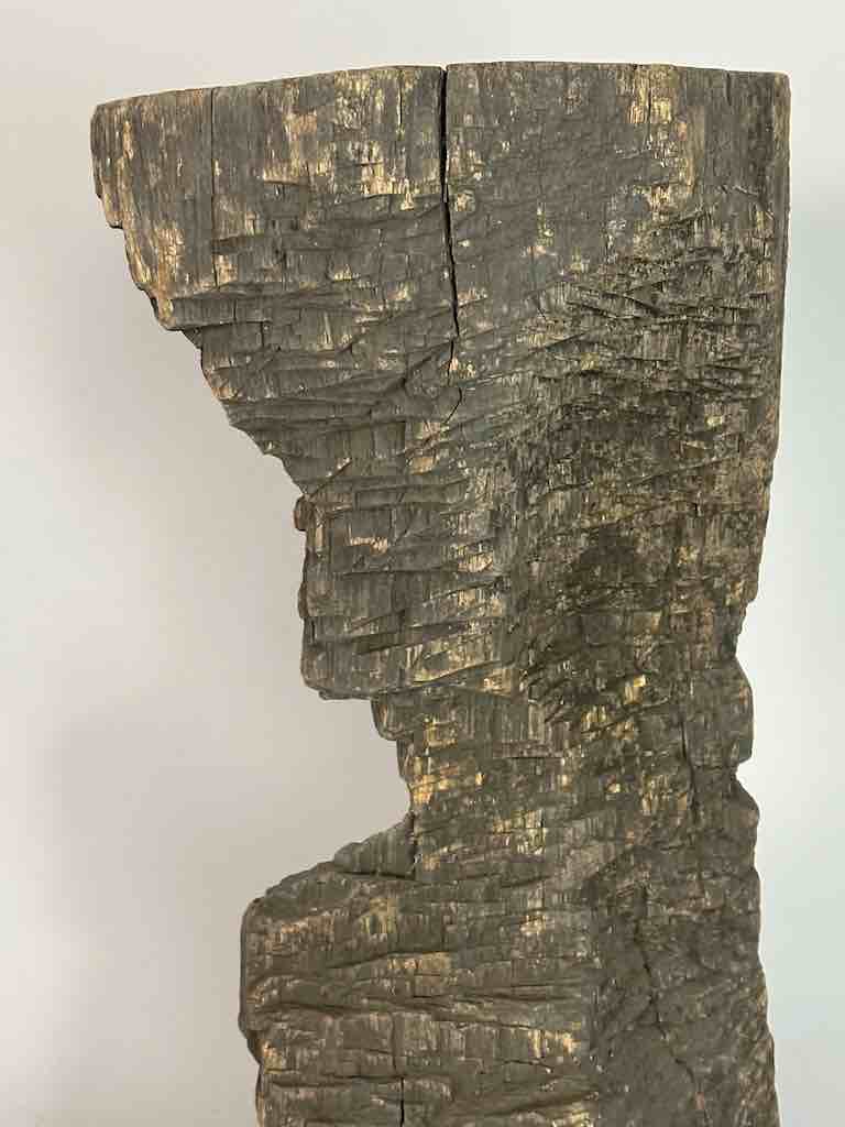 African Woodblock Stool Transformational & Sculptural- Ivory Coast