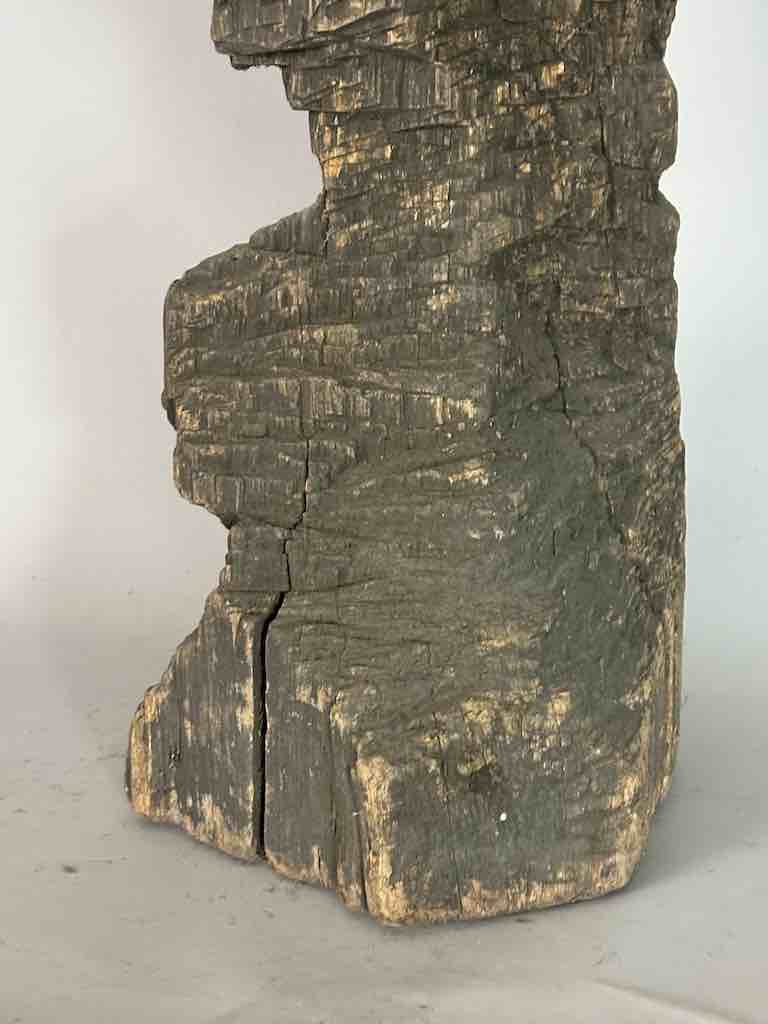 African Woodblock Stool Transformational & Sculptural- Ivory Coast