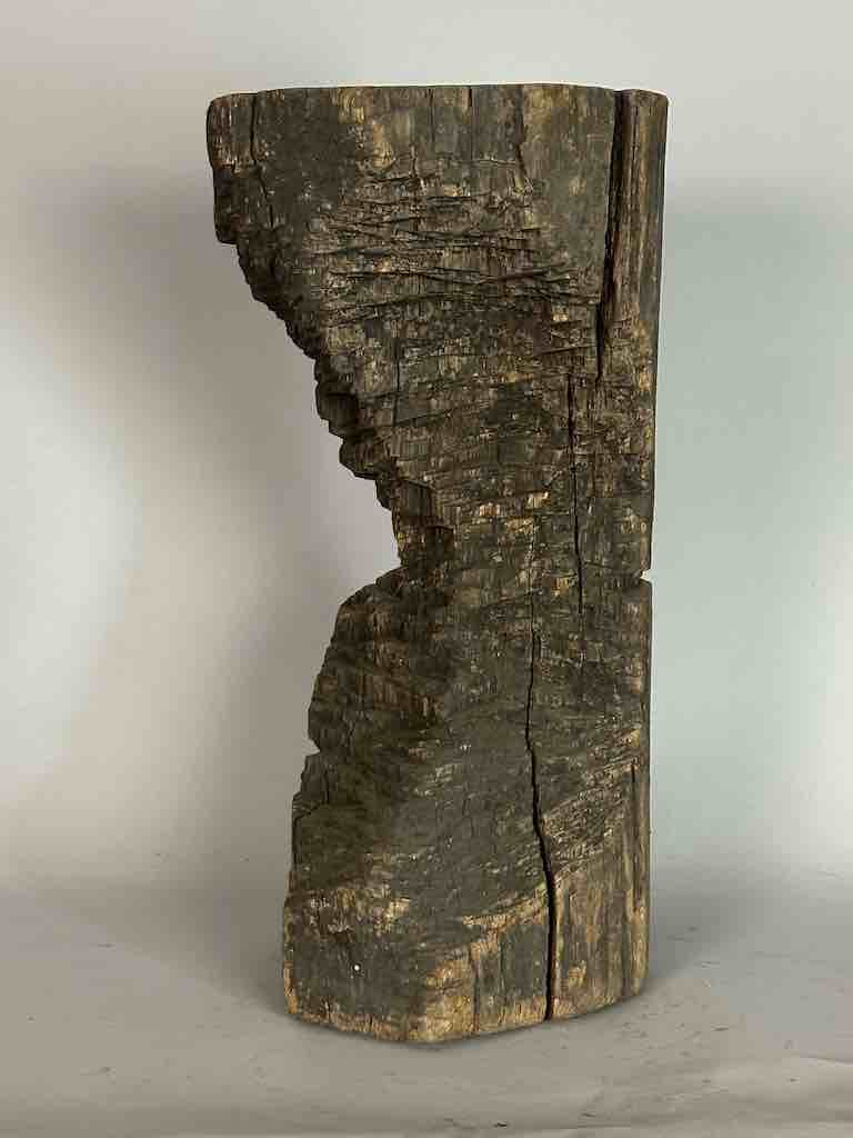 African Woodblock Stool Transformational & Sculptural- Ivory Coast