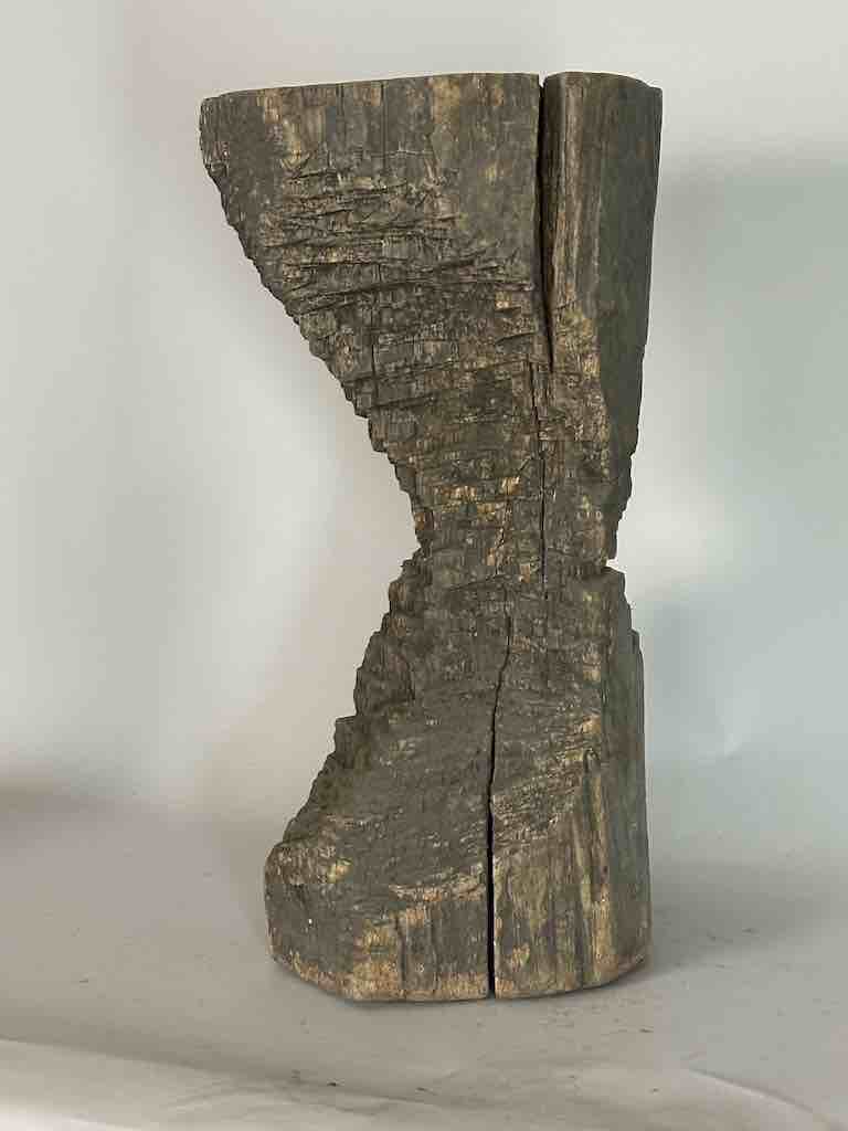African Woodblock Stool Transformational & Sculptural- Ivory Coast