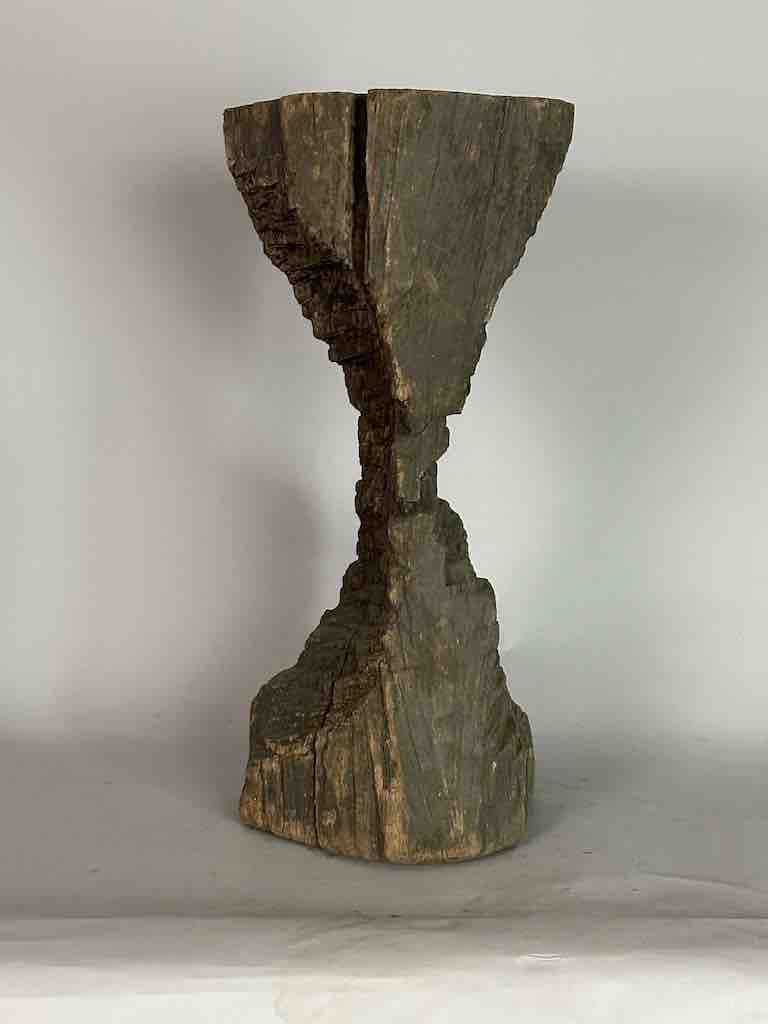 African Woodblock Stool Transformational & Sculptural- Ivory Coast