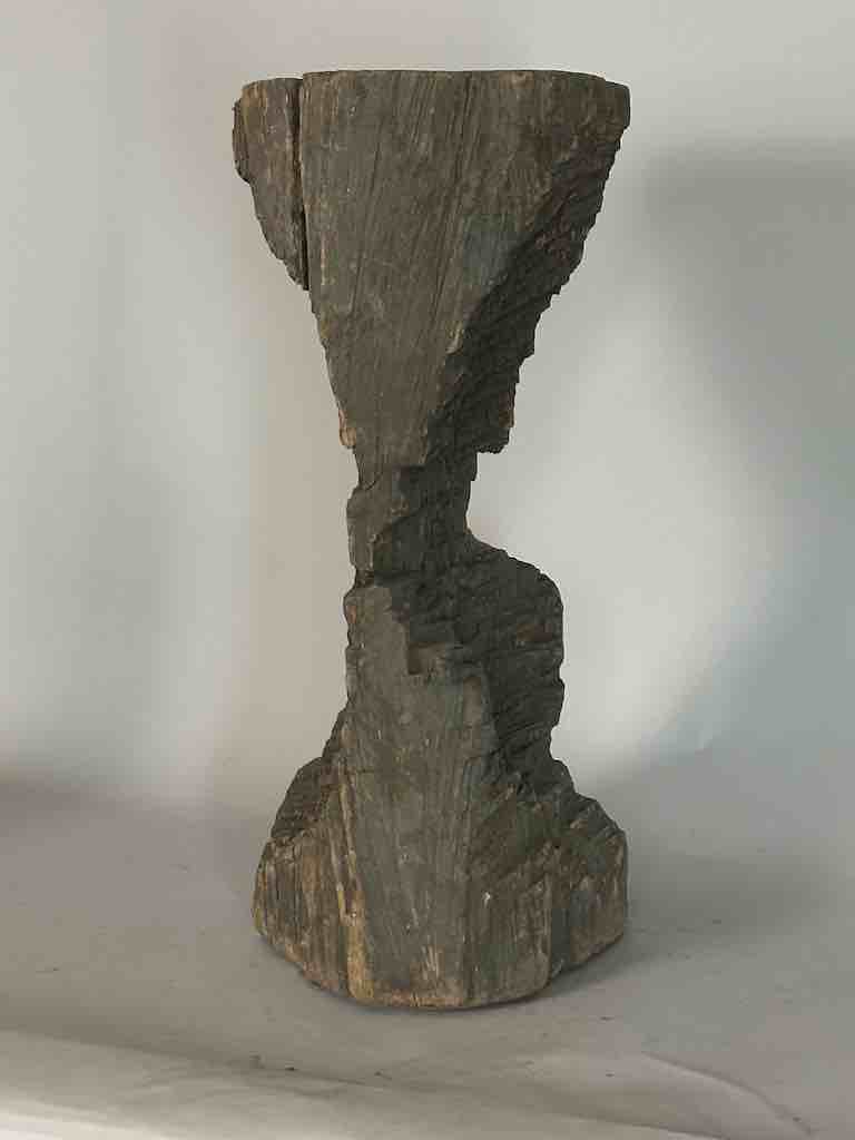 African Woodblock Stool Transformational & Sculptural- Ivory Coast