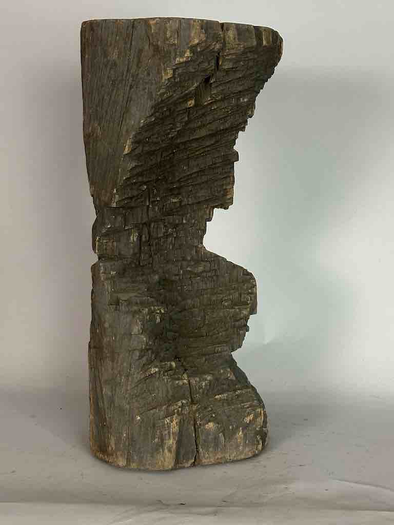 African Woodblock Stool Transformational & Sculptural- Ivory Coast