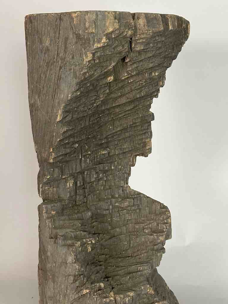 African Woodblock Stool Transformational & Sculptural- Ivory Coast