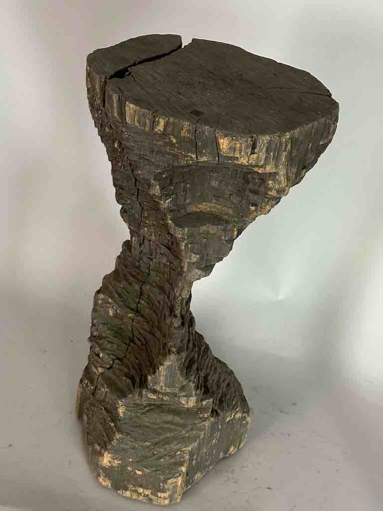 African Woodblock Stool Transformational & Sculptural- Ivory Coast
