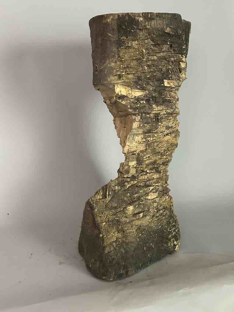 African Woodblock Stool Transformational & Sculptural- Ivory Coast