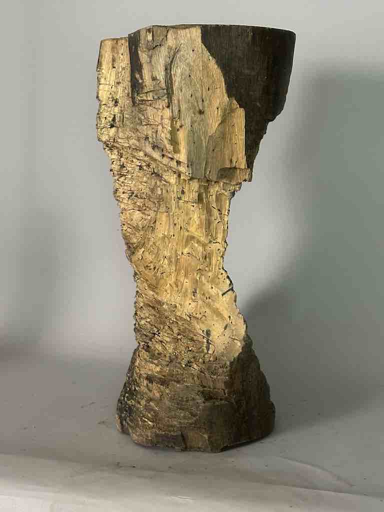 African Woodblock Stool Transformational & Sculptural- Ivory Coast