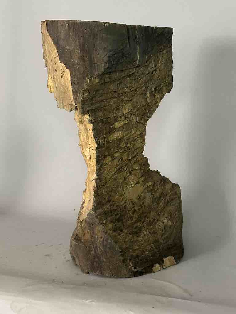 African Woodblock Stool Transformational & Sculptural- Ivory Coast