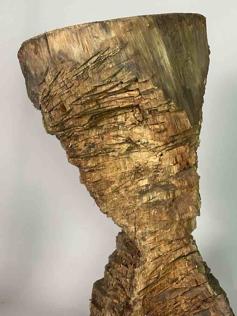 African Woodblock Stool Transformational & Sculptural- Ivory Coast