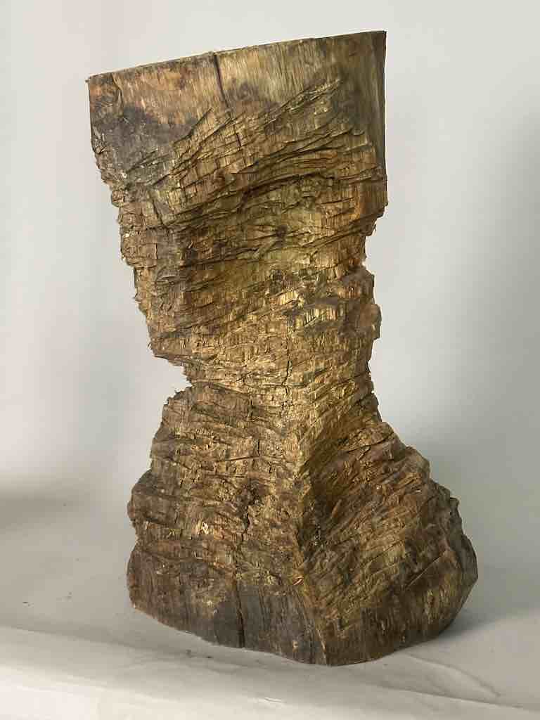 African Woodblock Stool Transformational & Sculptural- Ivory Coast