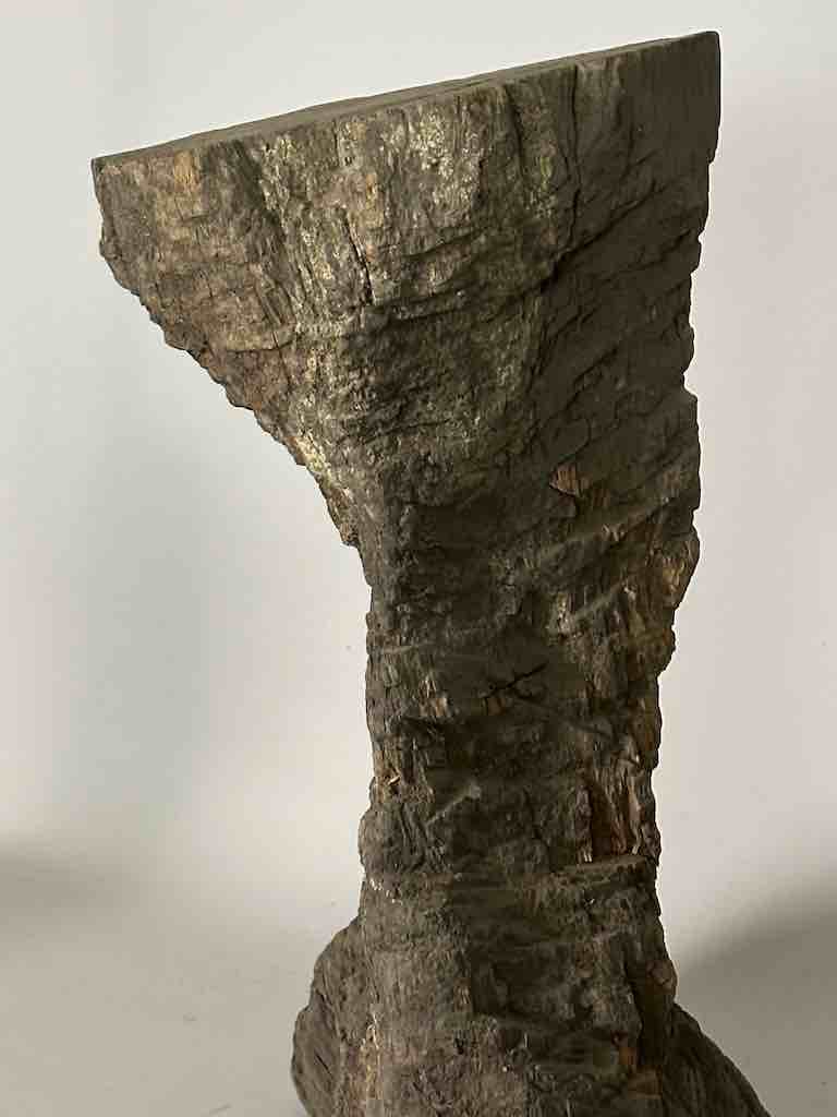 African Woodblock Stool Transformational & Sculptural- Ivory Coast