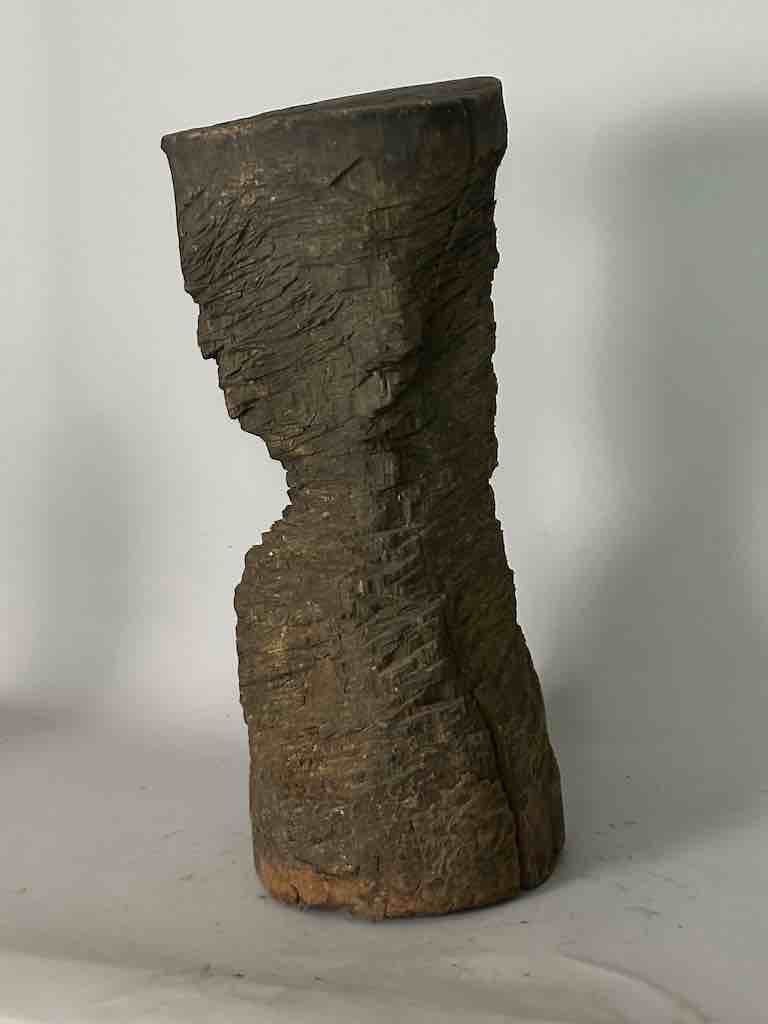 African Woodblock Stool Transformational & Sculptural- Ivory Coast